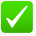 white check mark