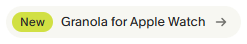 Granola button: New
