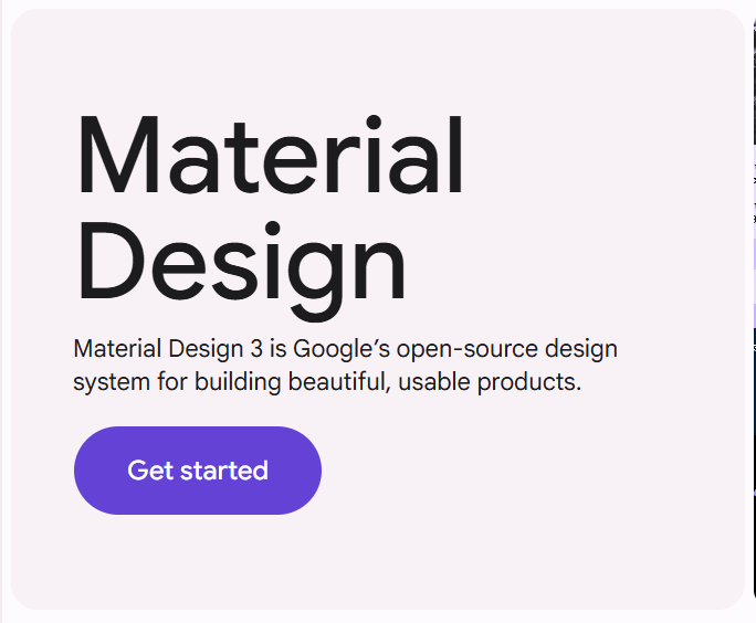 Google Material 3 Cards and panels: Material Design
