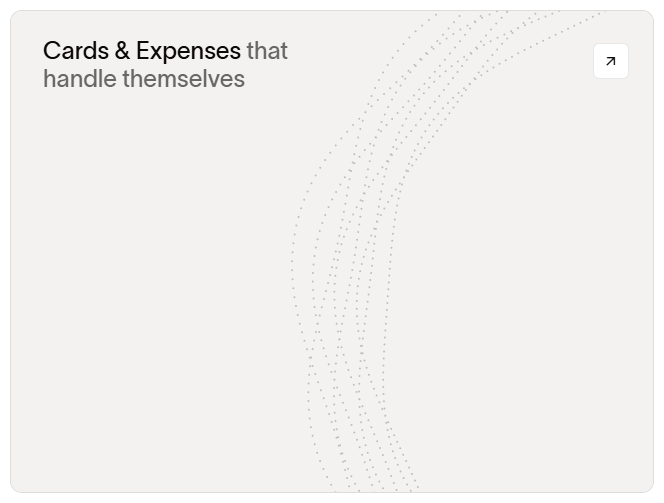 Ramp Cards and panels: Cards & Expenses that handle themselves