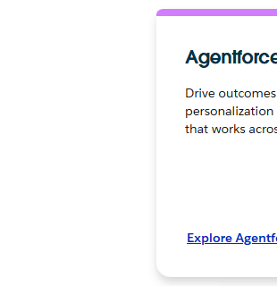 Salesforce Cards and panels: Agentforce