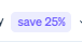 Stripe Tags and badges: save 25%