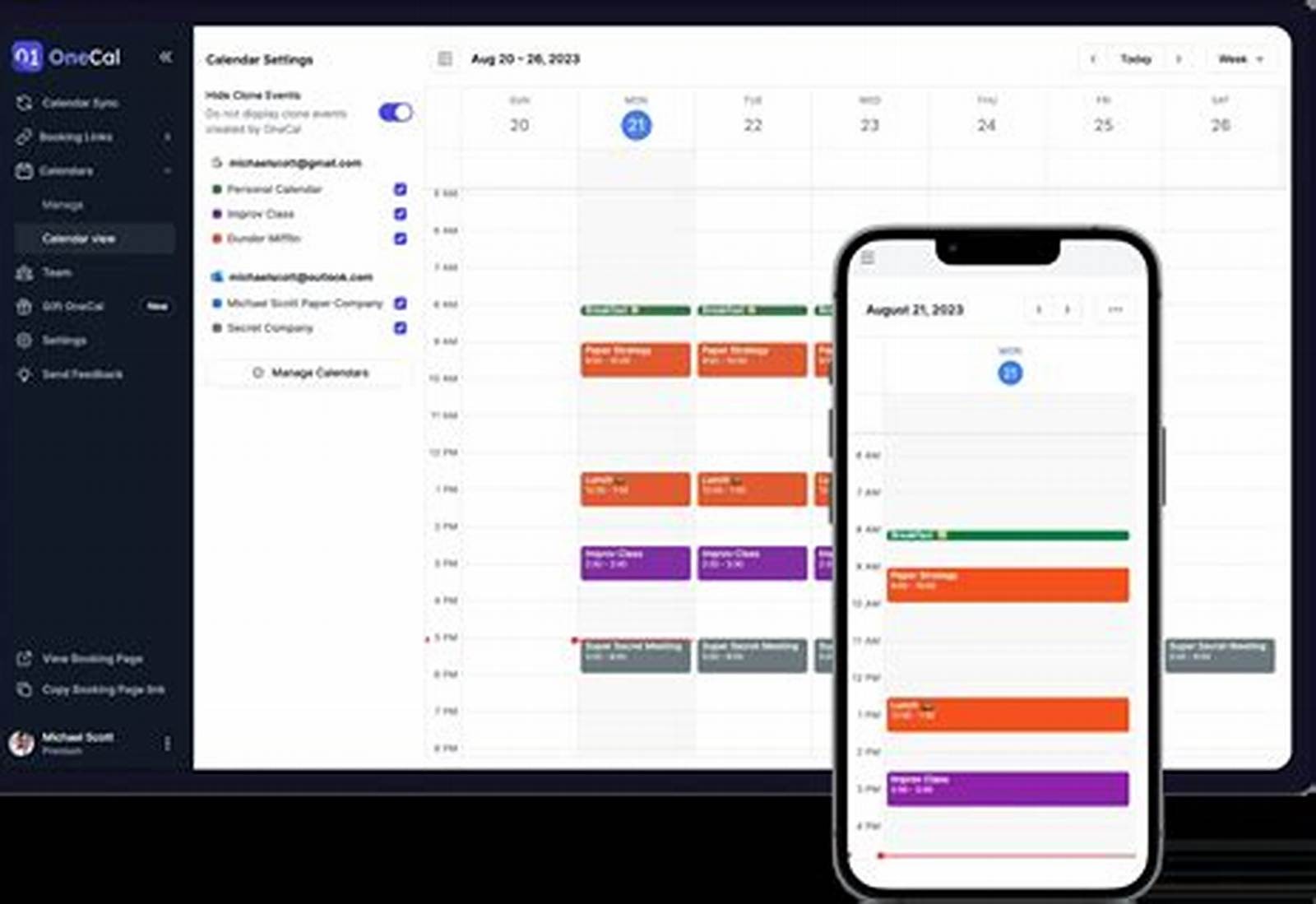 Cal.com product screen: 3496 × 2346