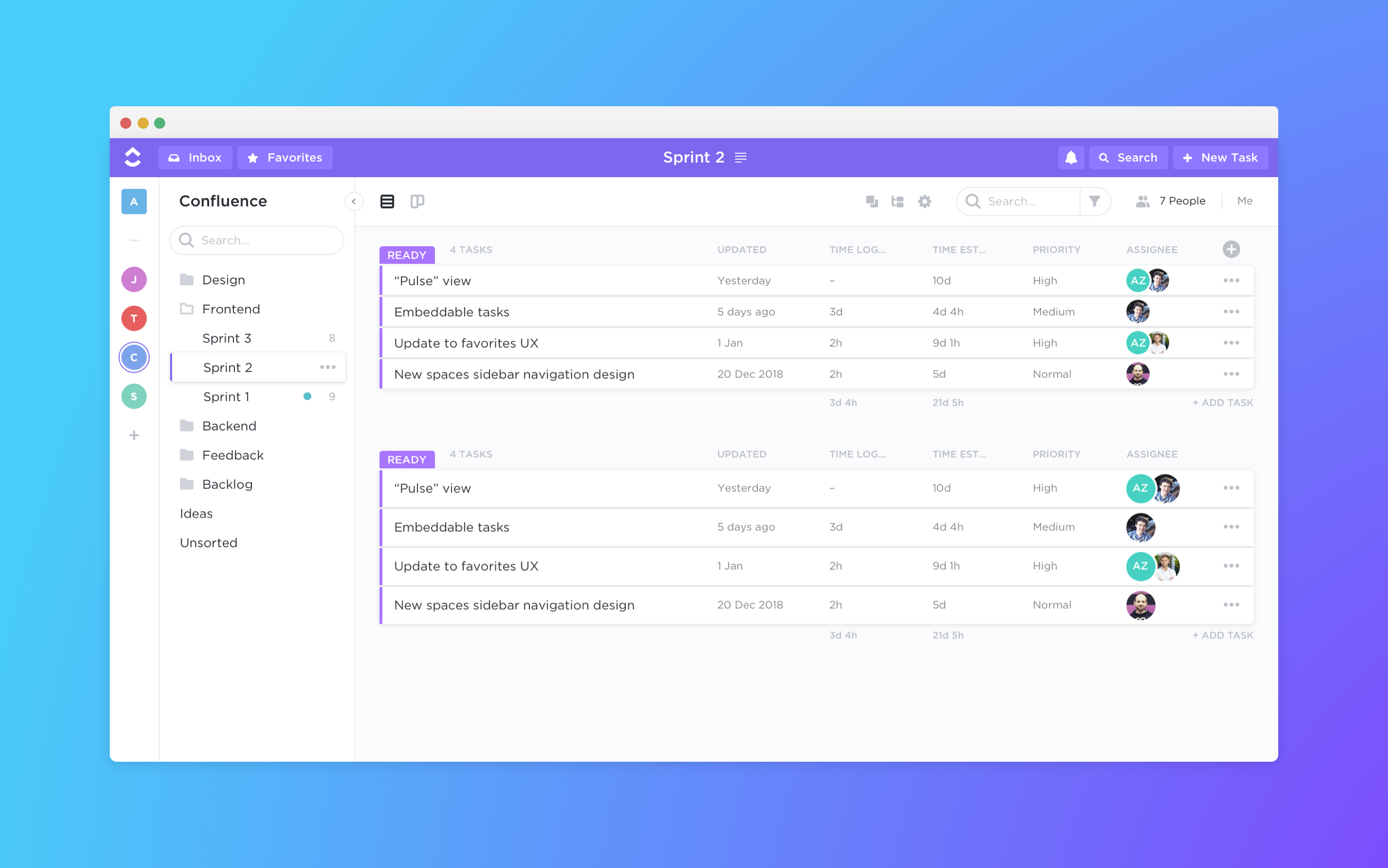 ClickUp product screen: ClickUp Reviews: 1930+ User Reviews and Ratings in 2020 | G2