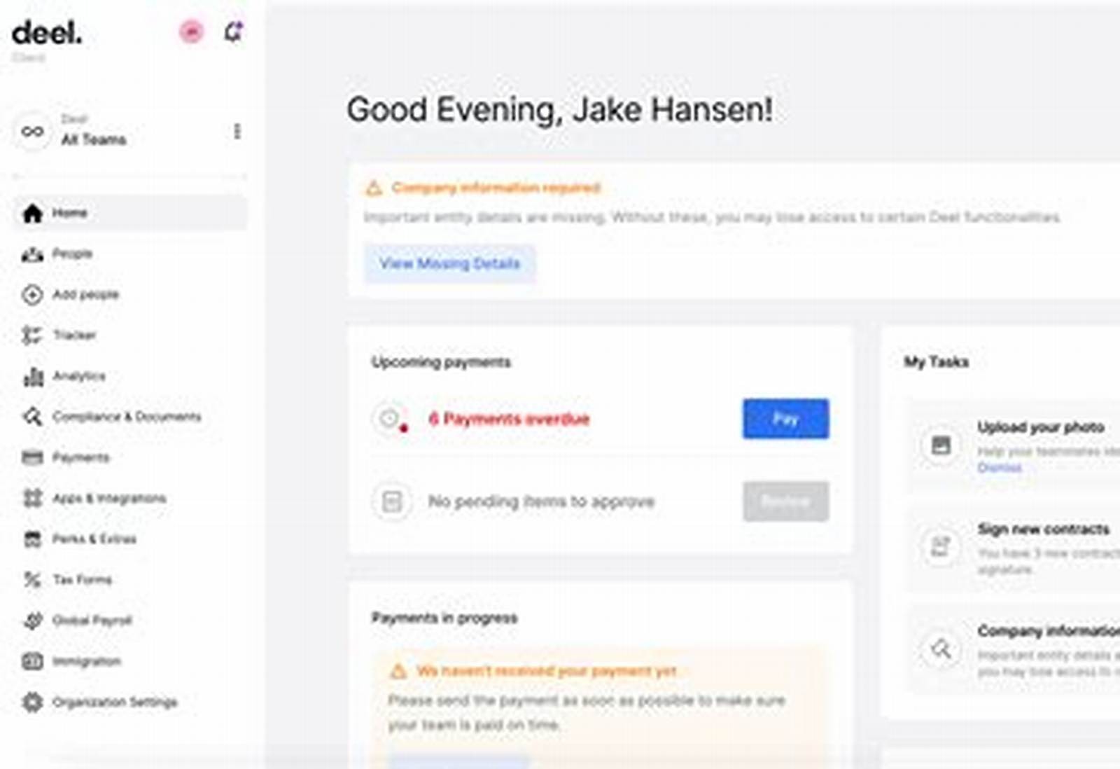 Deel product screen: 2871 × 1509