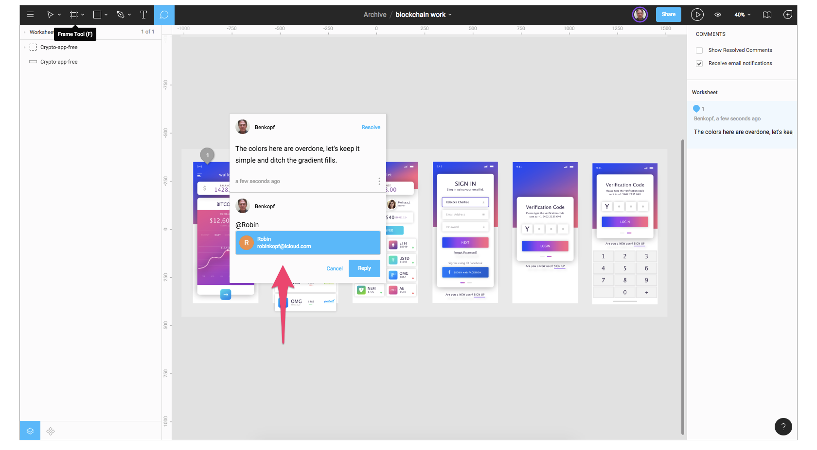 Figma product screen: The Power of Figma as a Design Tool | Toptal®