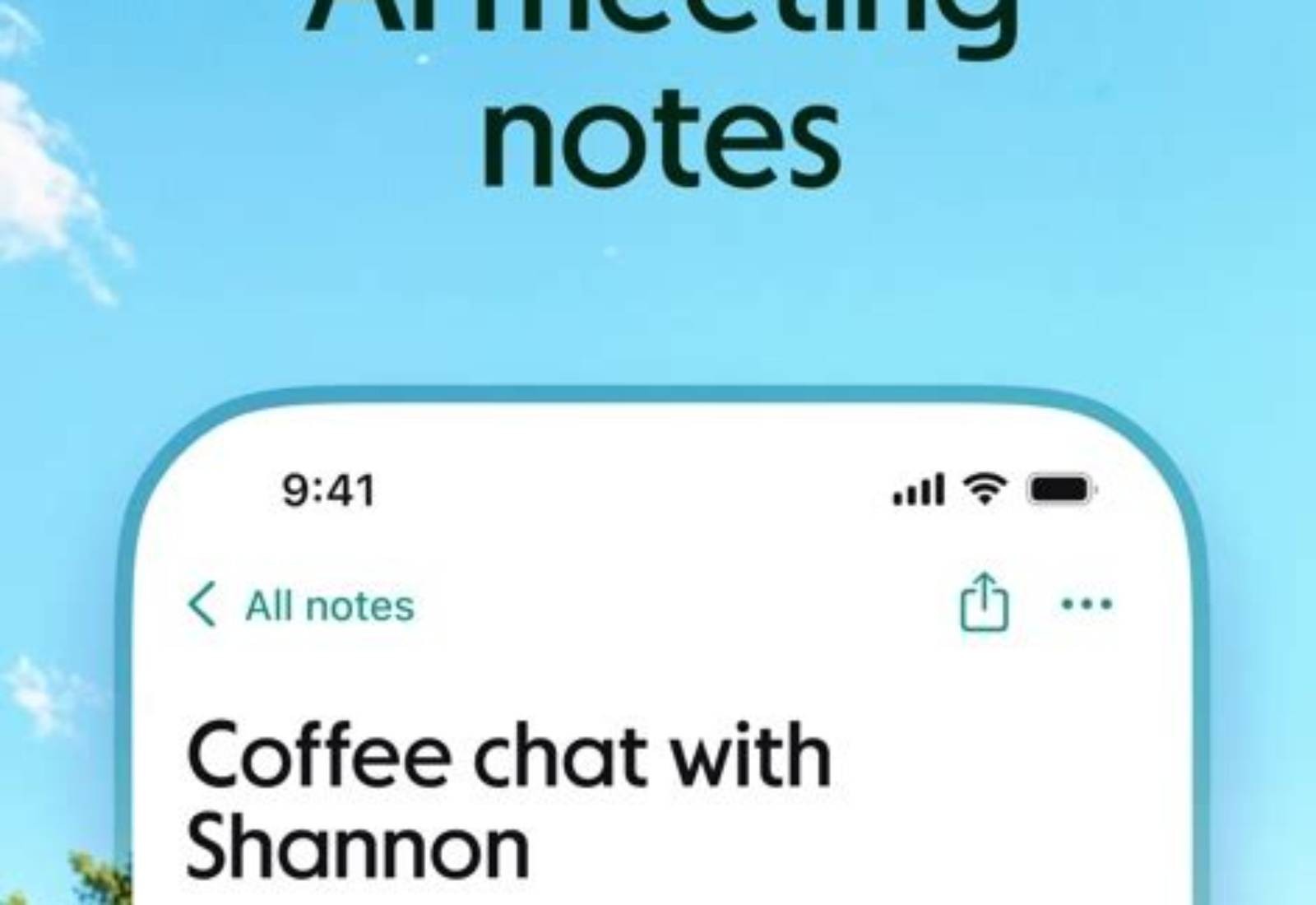 Granola product screen: 471 × 1021