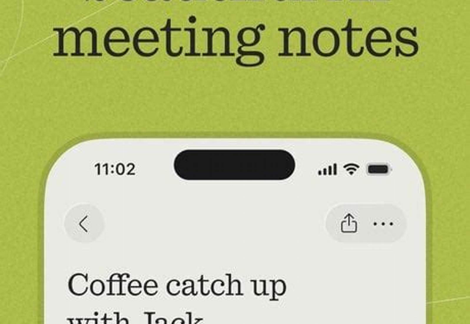 Granola product screen: 460 × 995