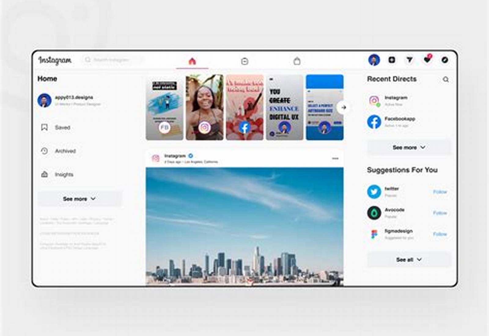 Instagram product screen: 1600 × 1200