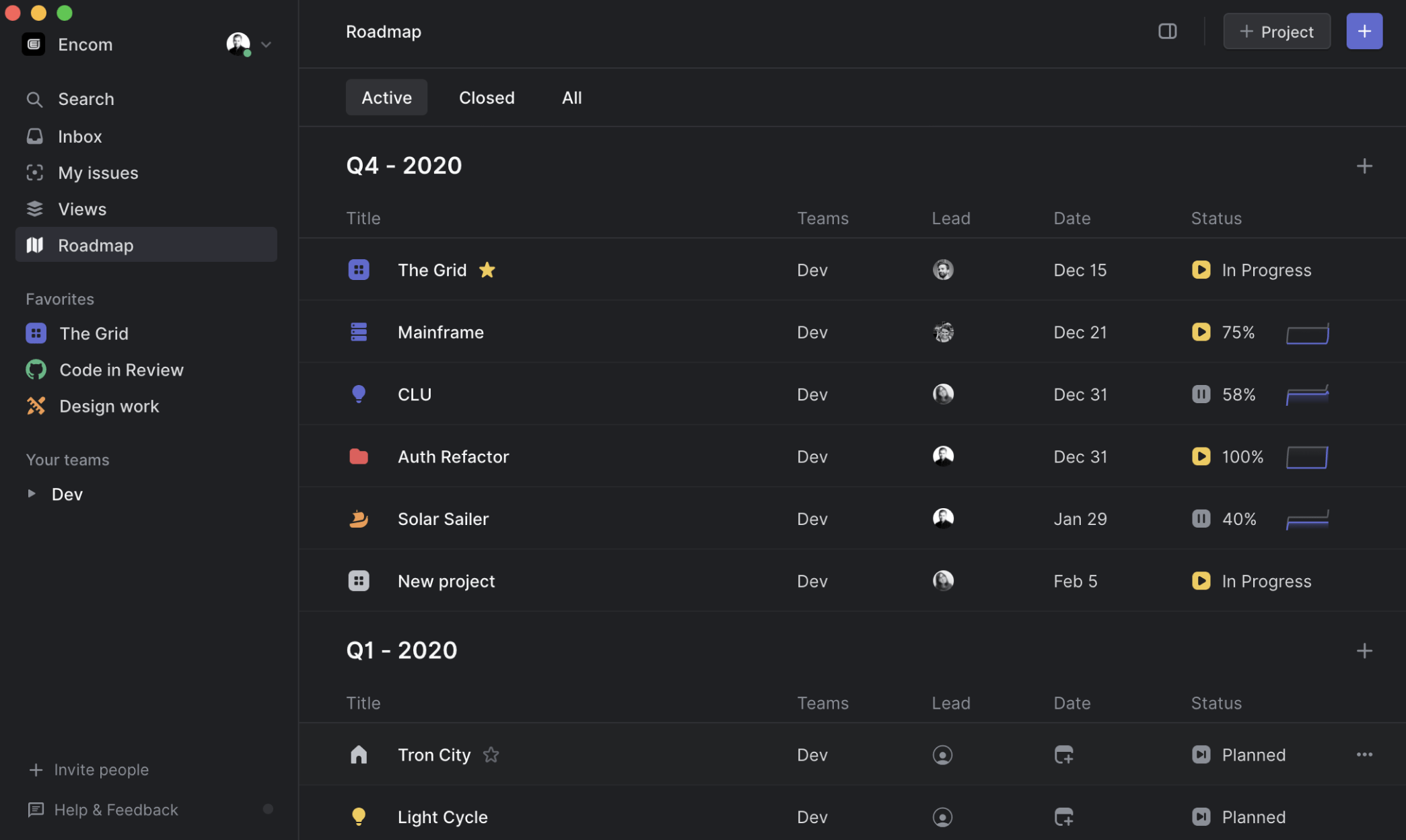 Linear product screen: Linear – The issue tracking tool you'll enjoy using | Issue tracker ...