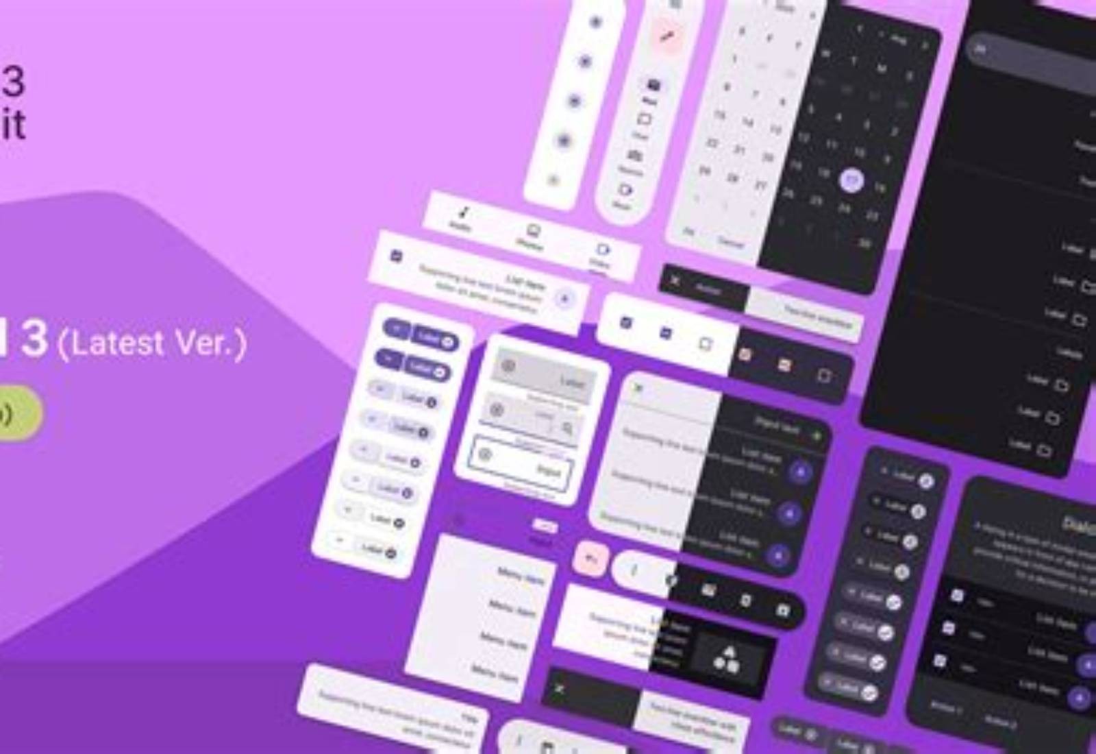 Google Material 3 product screen: 1920 × 1080