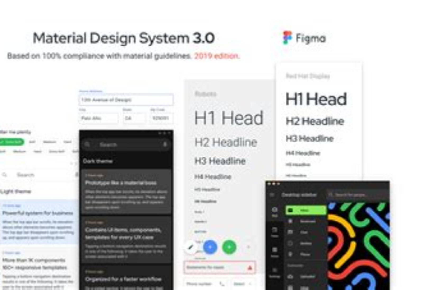 Google Material 3 product screen: 5264 × 2524