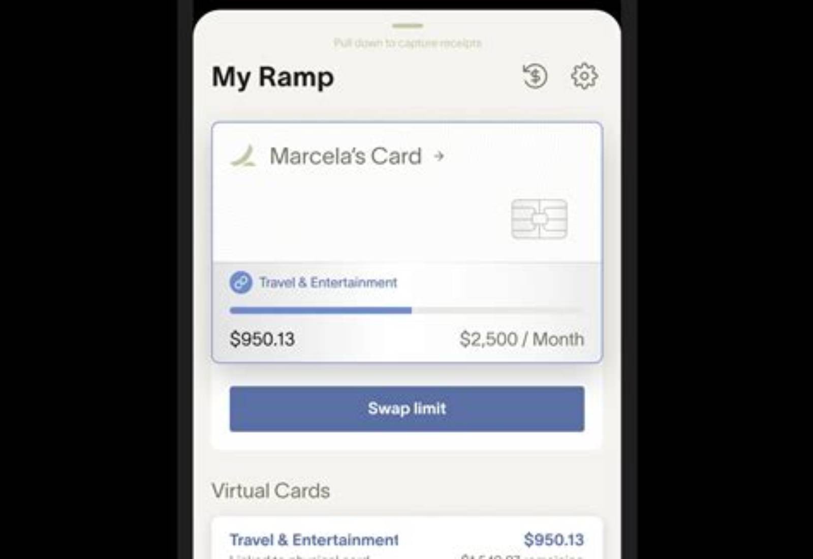 Ramp product screen: 2052 × 1710