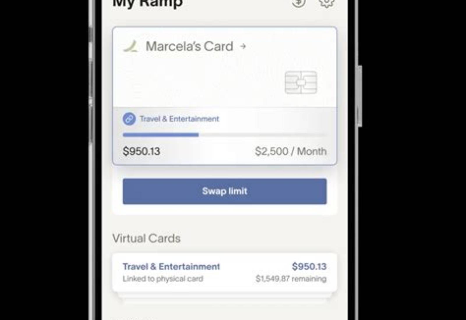 Ramp product screen: 968 × 1390