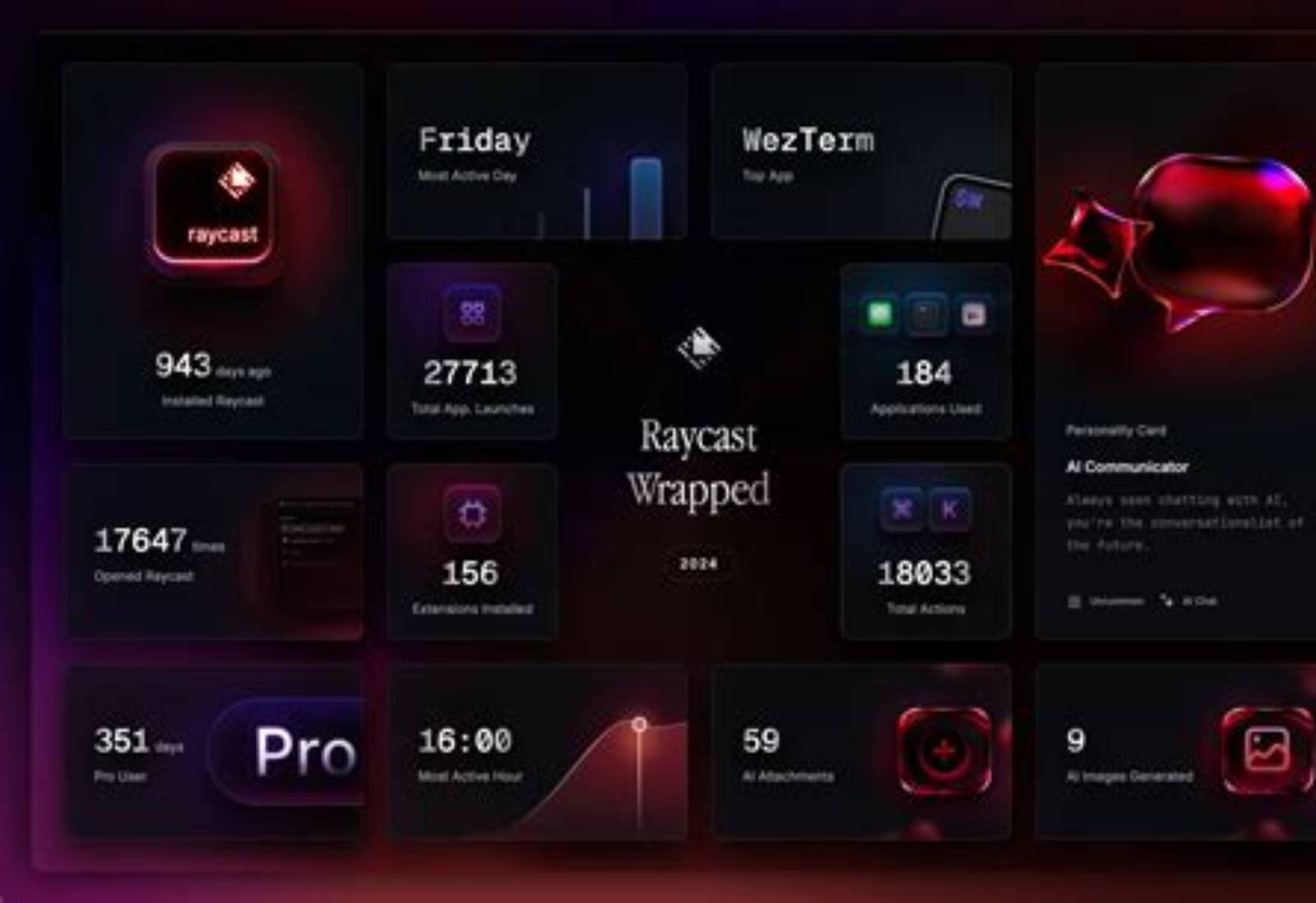 Raycast product screen: 2848 × 1840