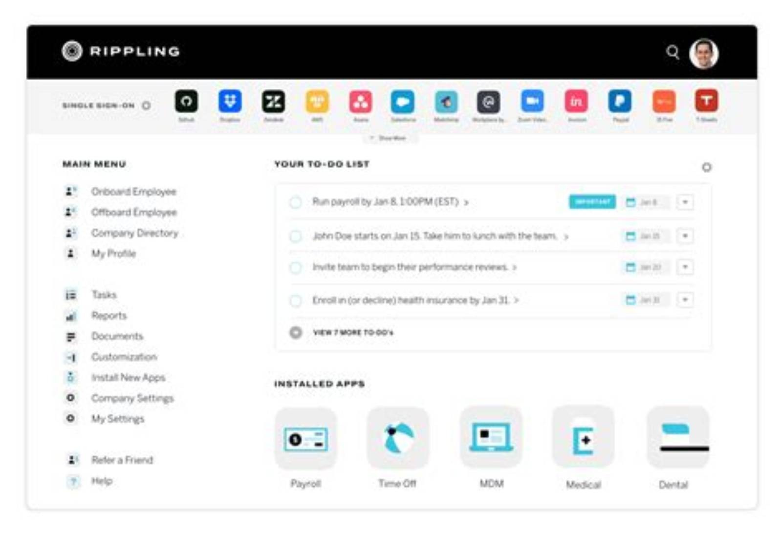 Rippling product screen: 1368 × 936