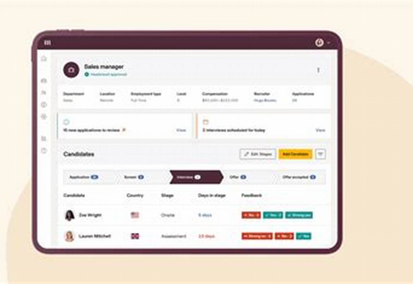 Rippling product screen: 474 × 235