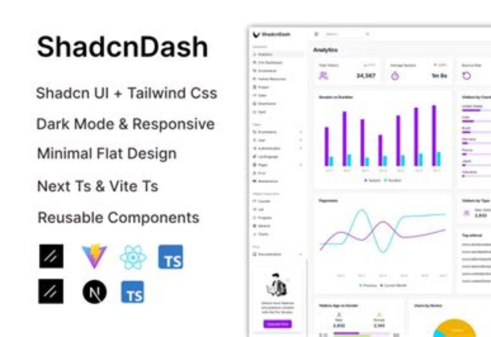 shadcn/ui product screen: 1024 × 576