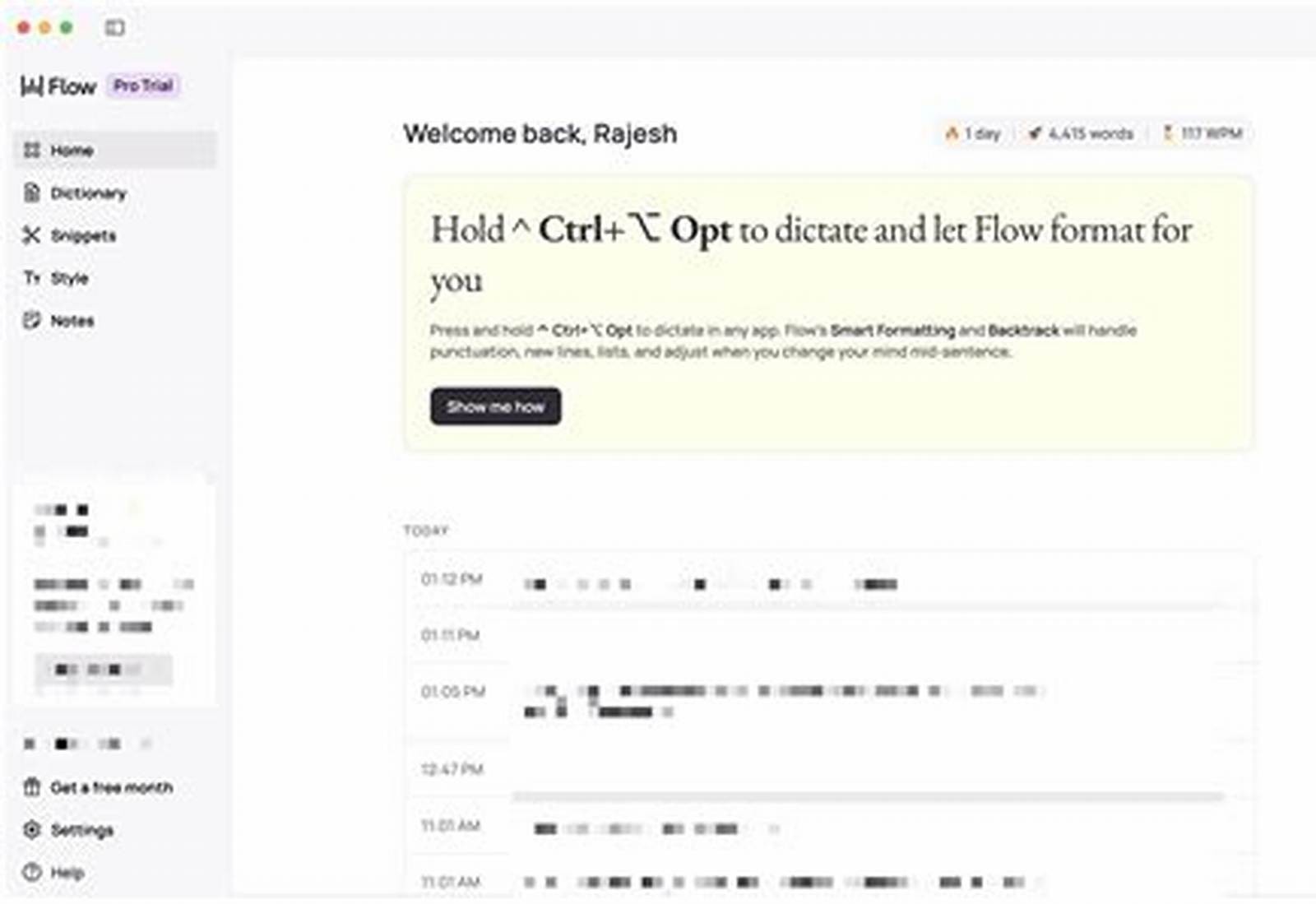 Wispr Flow product screen: 2700 × 1700