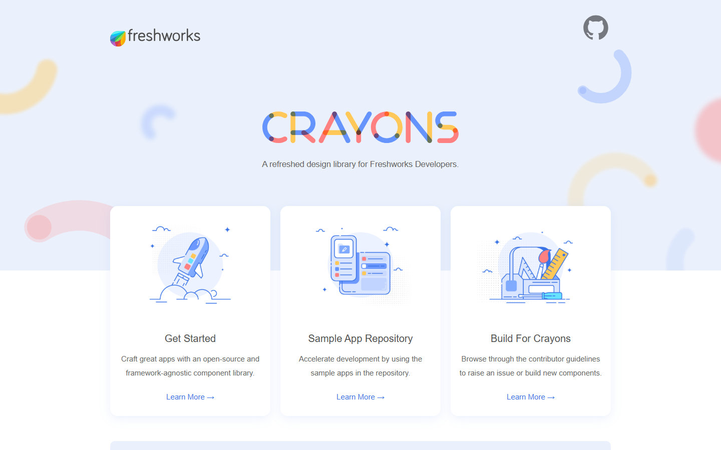 Freshworks Crayons website, captured 1 Oct 2026